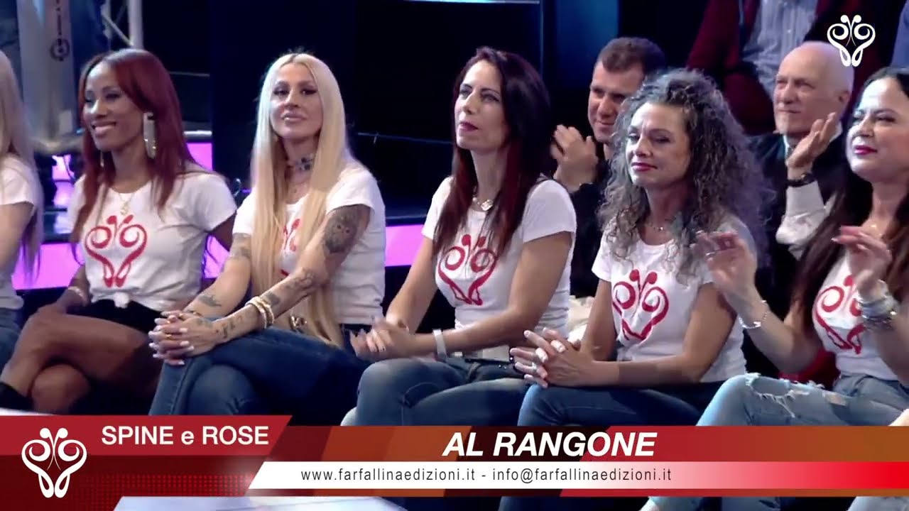 AL RANGONE - SPINE E ROSE (dal cd MI SCAPPA DI CANTARE) - Canale Italia SPECIALE FARFALLINA in TV