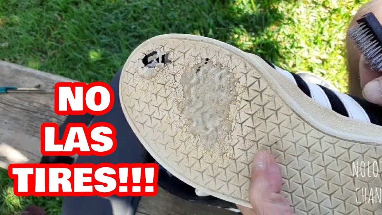 Como Arreglar una suela rota.