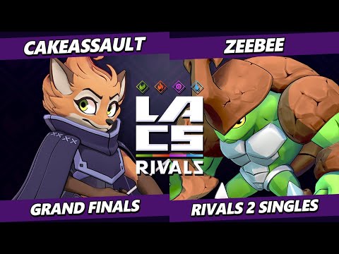 LACS Rivals GRAND FINALS - CakeAssault (Kragg) Vs. ZeeBee (Kragg) Rivals of Aether 2 - RoA2