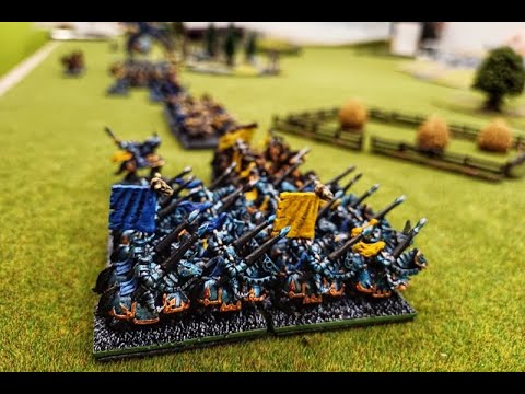 Warmaster Revolution: Chaos v. Dark Elves Battle Report