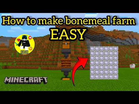 Insane Minecraft Bonemeal Farm Tutorial