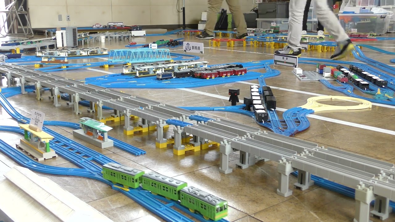 【ひたすら眺めてプラレール】埼玉県の鉄道再現〜熊谷付近〜