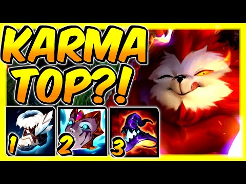 TEEMO Season 14 cant be stopped by KARMA (Teemo vs Karma top build)