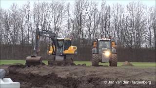 preview picture of video 'Claas Ares 697 ATZ | Fendt 820 Vario | van Geresteijn B.V. | Barneveld | Netherlands.'