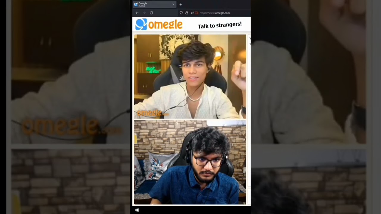 dank rishu skipped adarsh ​​uc on Omegle