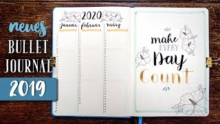 Bullet Journal Setup 2019: Umzug in ein neues Bullet Journal