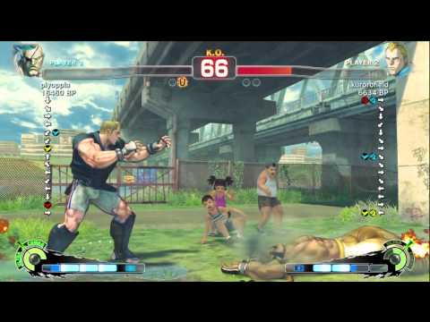 AFG [Sagat] vs kurorofield [Abel] SSF4 Japanese Online Ranked Matches - TRUE-HD