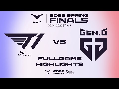 T1 vs GEN Highlights ALL GAMES LCK Spring Split 2022 | Finals | T1 vs Gen.G