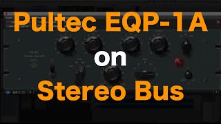 Master bus EQ cheat all PRO mixers are doing but you are not