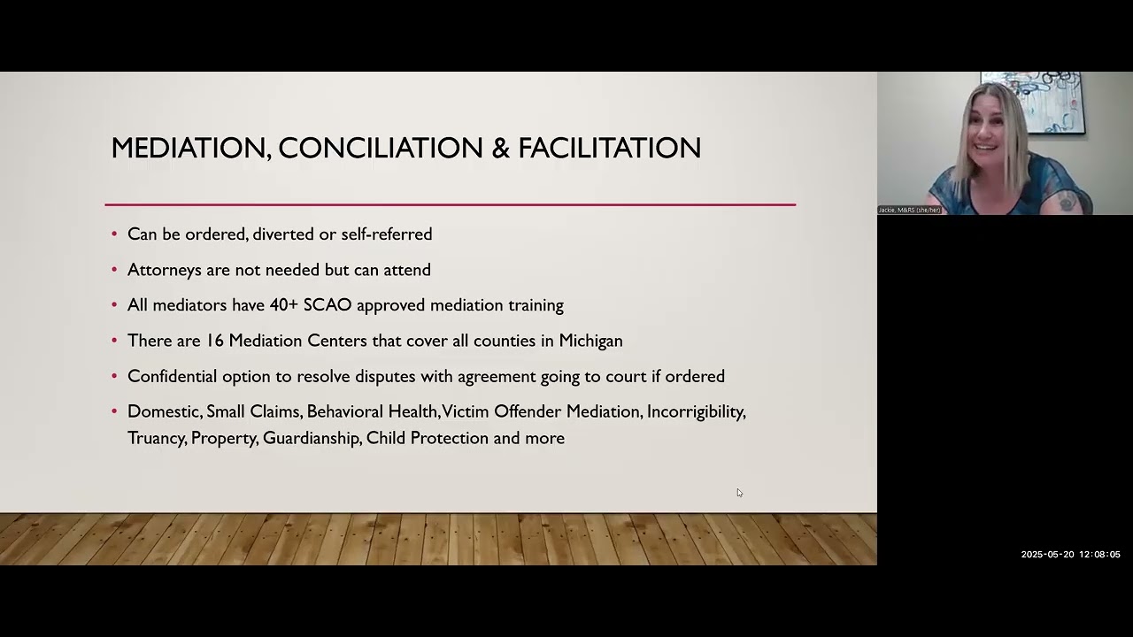 Mediation Training 5-20-25