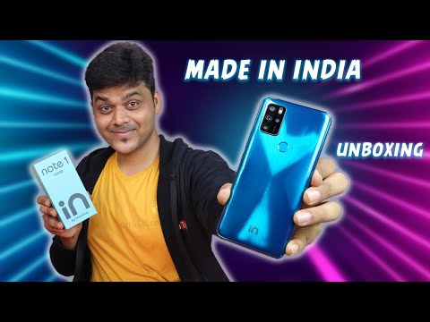 Micromax IN Note 1 Unboxing & First Impressions 🔥🔥🔥 Micromax Is Back 🇮🇳