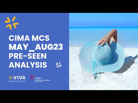 CIMA MCS Aug23 Pre-seen Analysis Part 1 - Happywell Holidays