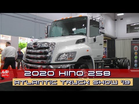 2020 Hino 258 - Exterior And Interior Walkaround - 2019 Atlantic Truck Show