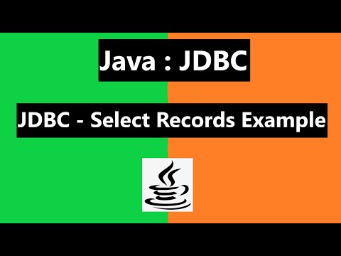 1 Jdbc Select Records Example Jdbc Select Query Example Jdbc Java Select Query Sql