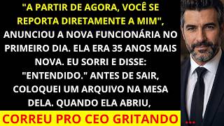 ELES ME APAGARAM DA EMPRESA EM 3 SEMANAS… EU RESPONDI COM UM DOSSIÊ E A SEGURANÇA LEVOU MINHA CHEFE