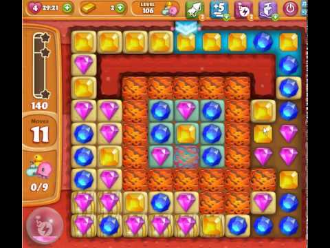 Diamond Digger Saga Level 106, 1 star, no booster