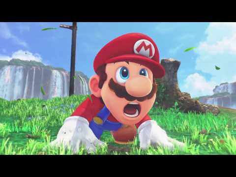 Super Mario Odyssey Gameplay from E3 2017 - Fling Hats In Super Mario Odyssey Trailer