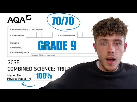 GCSE Physics AQA Paper 1 Higher Combined Science in 30 Minutes! | How to get a Grade 9