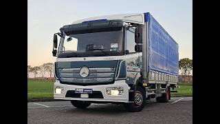 کامیون چادری Mercedes-Benz ATEGO 916 Box Curtainsider Taillift Airco Automatic Camera Euro6 | تصویر 4 - Autoline