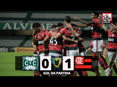 CORITIBA 0X1 FLAMENGO - GOL DA PARTIDA - COPA DO BRASIL 2021