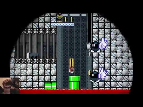 Mario Maker - Blind Kaizo Race #7 (Creative/Difficult Level)