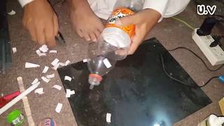 preview picture of video 'How to make a Lamp out of scraps | Homemade Lamp'