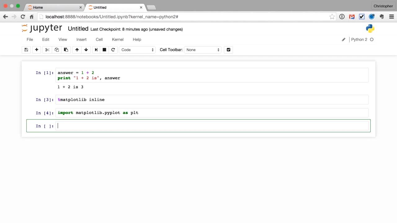 Matplotlib for Developers | Using Matplotlib with Jupyter