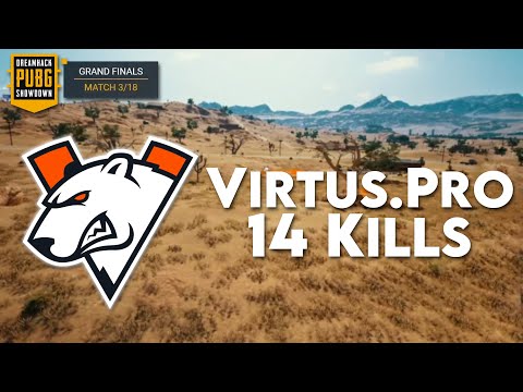 PUBG DH Showdown Winter EU • Grand Finals - Virtus.pro 14 Kills