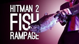 Hitman 2 Escalation: FISH RAMPAGE (Let&#39;s Play The Aelwin Augment Escalation)