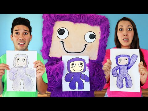 WHOEVER DRAWS THE MOST BEAUTIFUL EVIL MUNCHEN PUPPY WINS AND ESCAPES FROM DOCTOR TIMOTI! *challenge*