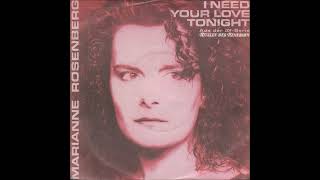 Marianne Rosenberg - 1989 - I Need Your Love Tonight - Long Version