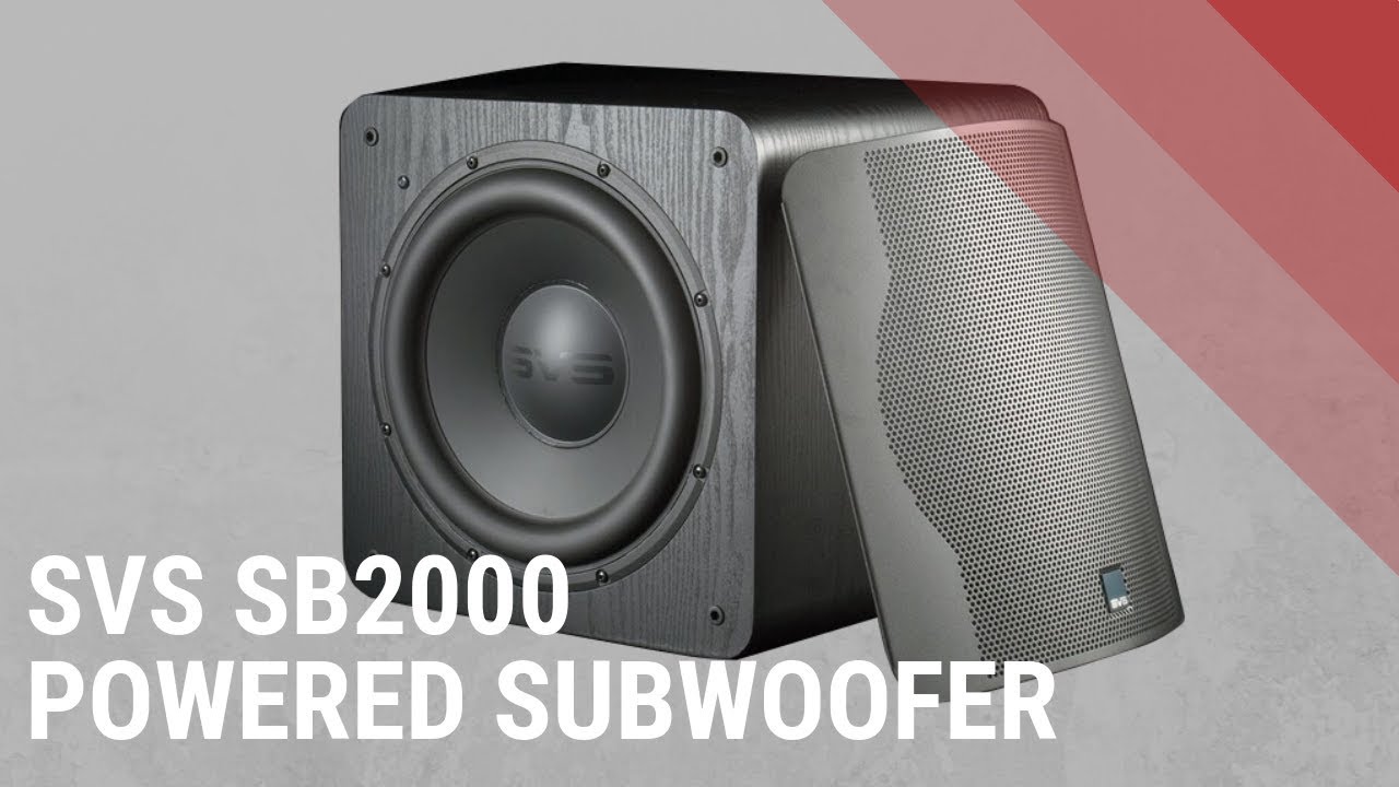 SVS SB2000 Powered Subwoofer - Quick Look India