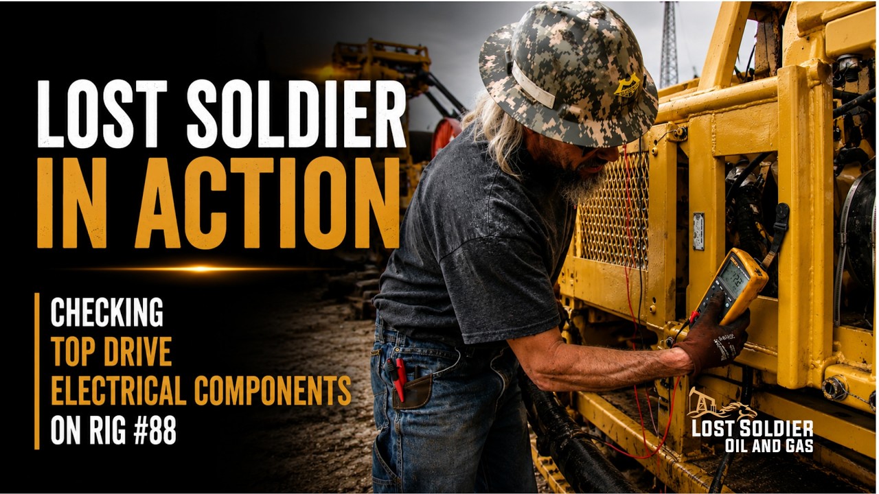 
Lost Soldier in Action: Checking Top Drive Electrical Components on Rig 88