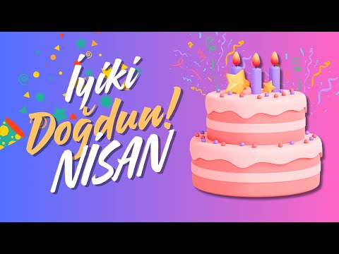 İyi ki Doğdun NİSAN - #doğumgünü