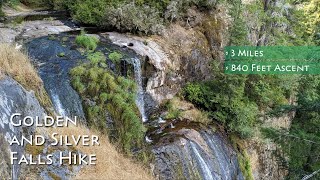 Video Review of the Golden and Silver Falls Natural Area Trails with footage of its features and terrain.