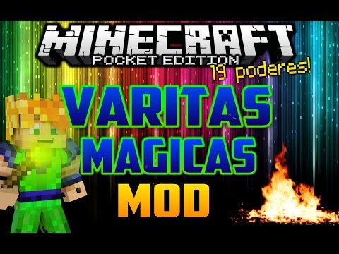 VARITAS MAGICAS MOD - MINECRAFT POCKET EDITION Video