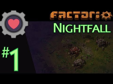 Factorio Let's Play: Nightfall (Rampant AI) #1 CALM BEFORE THE STORM