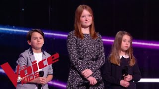 Barbara - Dis, quand reviendras-tu ? - Timéo, Anaëlle et Lola-Rose | The Voice Kids 2022 |...