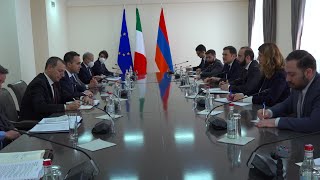 Meeting of the Foreign Ministers of Armenia and Italy