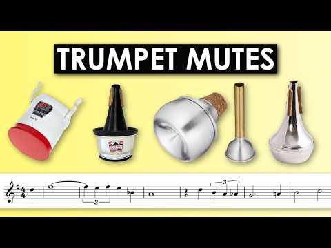 Trumpet Mutes: Sound & Uses (Straight, Cup, Harmon & Bucket)