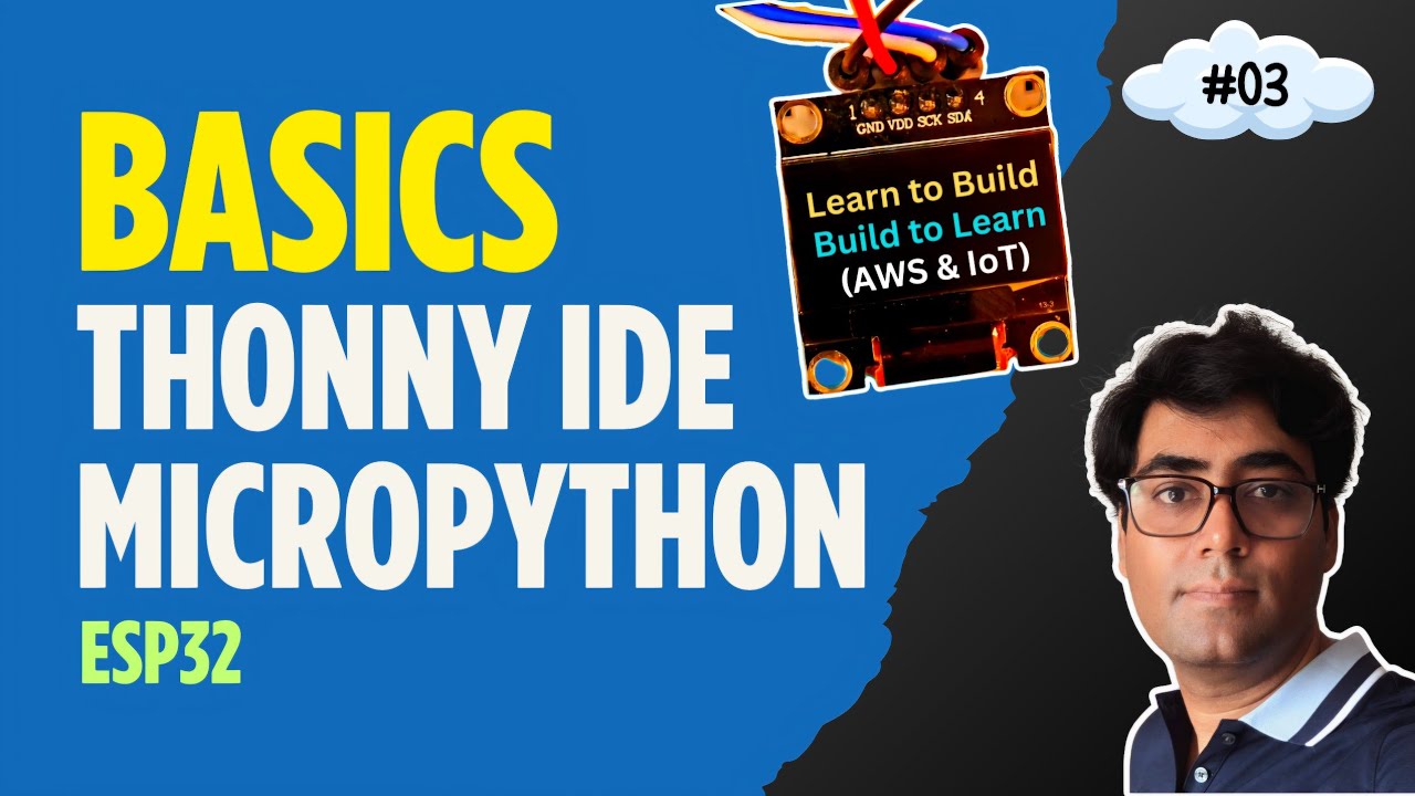 Micropython & Thonny Basics - Learn #aws & #iot