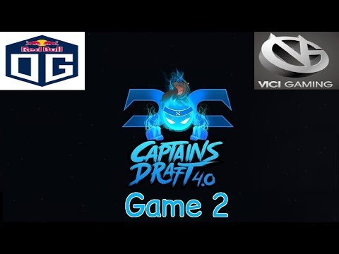 [ EN ] OG vs VG - Game 2 - Captains Draft 4.0 - SF - Highlights