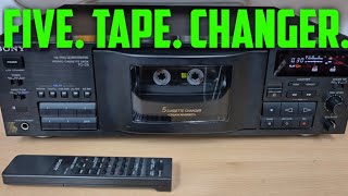The RAREST Sony Cassette Deck? TC-C5 Full Teardown & Repair!
