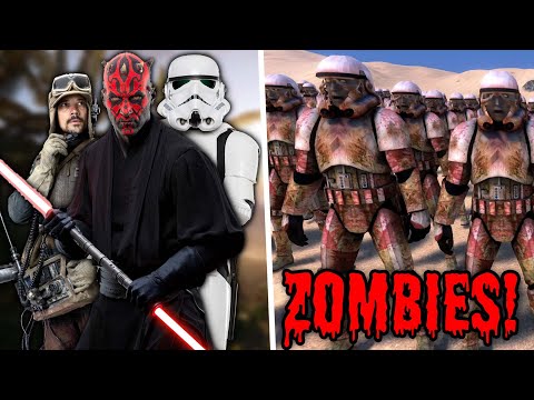MAUL, REBELS, STORMTROOPERS vs. ZOMBIES! - UEBS STAR WARS