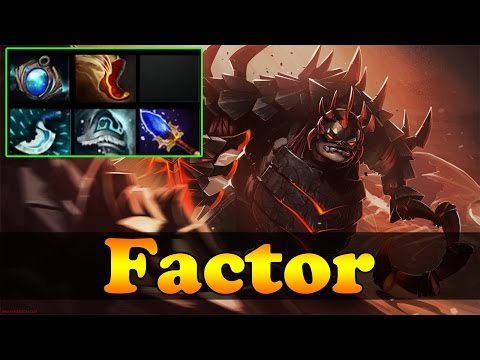 Dota 2 - Factor Top 16 Pudge in Dotabuff vol 28 - Ranked Match Gameplay