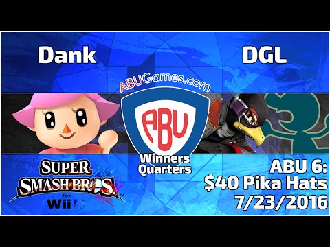 ABU Monthly 6: Dank (Villager) vs. DGL (Falco, GnW) - Smash 4 Winners Quarters