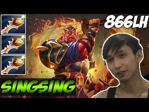 SingSing FARMING WITH EMBER SPIRIT, 3 DIVINES 866 LH IN 77 MINS - DOTA 2