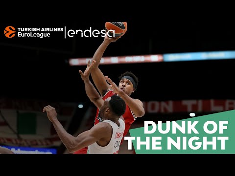 Endesa Dunk of the Night: Zach Leday, AX Armani Exchange Milan