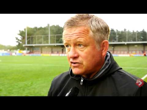 Chris Wilder's Wimbledon reaction