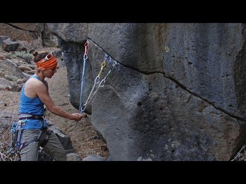 Traditional Climbing: 16. Build Trad Anchors with Slings vs. Cordalettes | Climbing Tech Tips